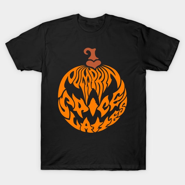 I <3 Pumpkin Spice Lattes T-Shirt by dreambeast.co